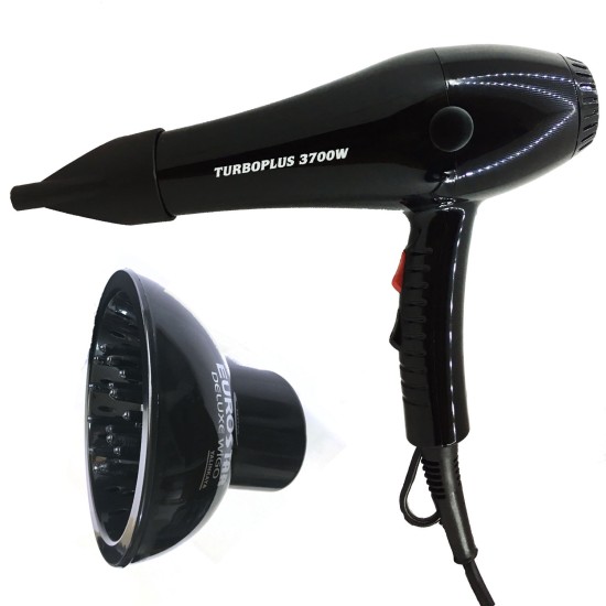Turboplus 3700W Profesyonel Kuaför Tipi Fön Makinesi Saç Kurutma Makinesi Wigo Başlık 2500watt Soğuk Hava özelliği 
